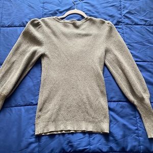 Grey tahari sweater size small